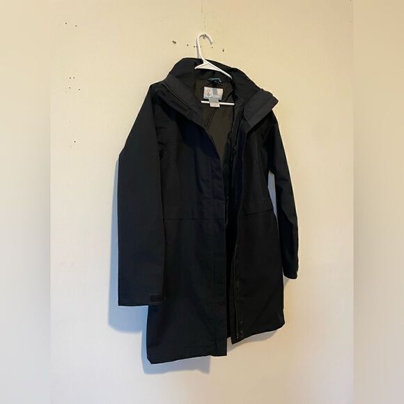 Columbia Women's Long Valley Interchange Omni Tech Waterproof Jacket - Picture 4 of 15